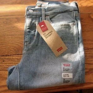 Levi's Women's 311 Shaping Skinny Jeans - Mid Rise - Light Blue - 196260100